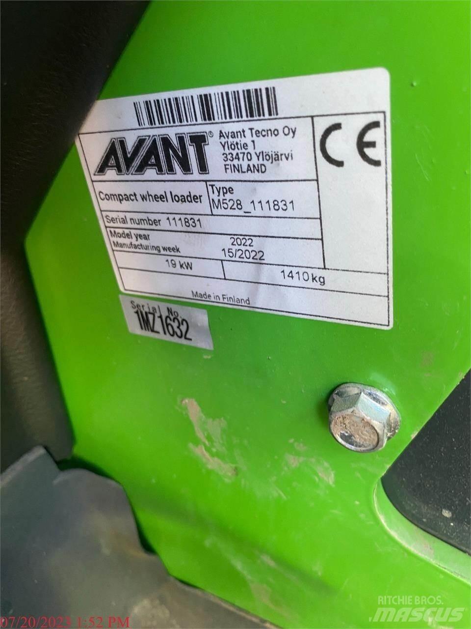 Avant 528 Wheel loaders