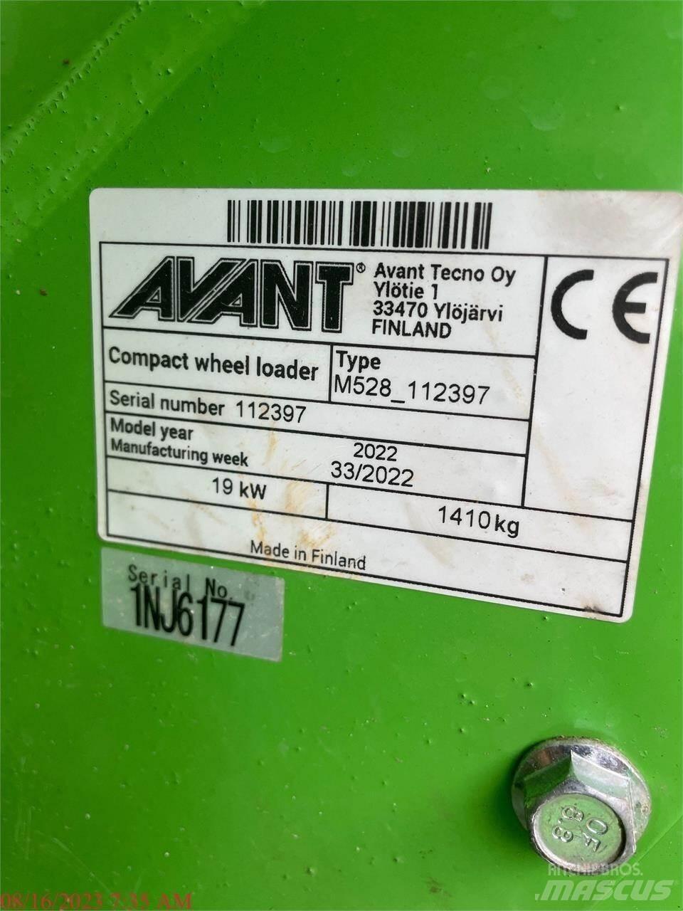 Avant 528 Wheel loaders