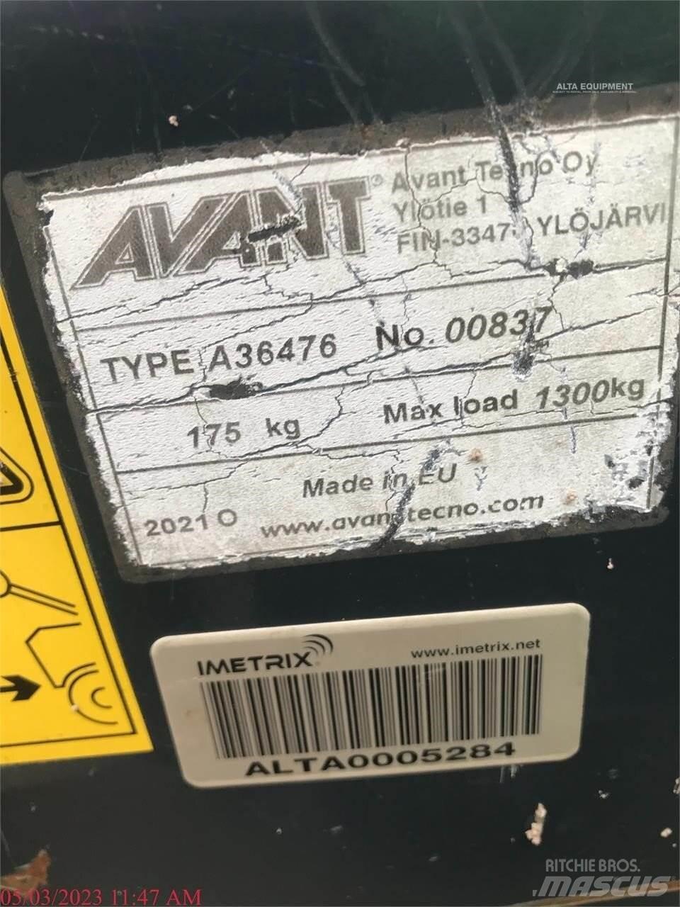 Avant 755I Wheel loaders