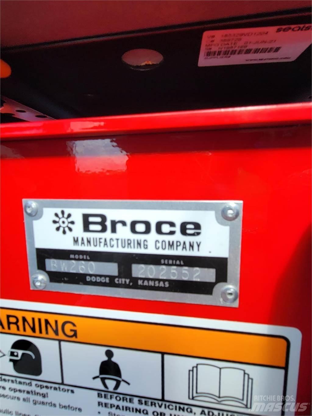 Broce BW260 Sweepers