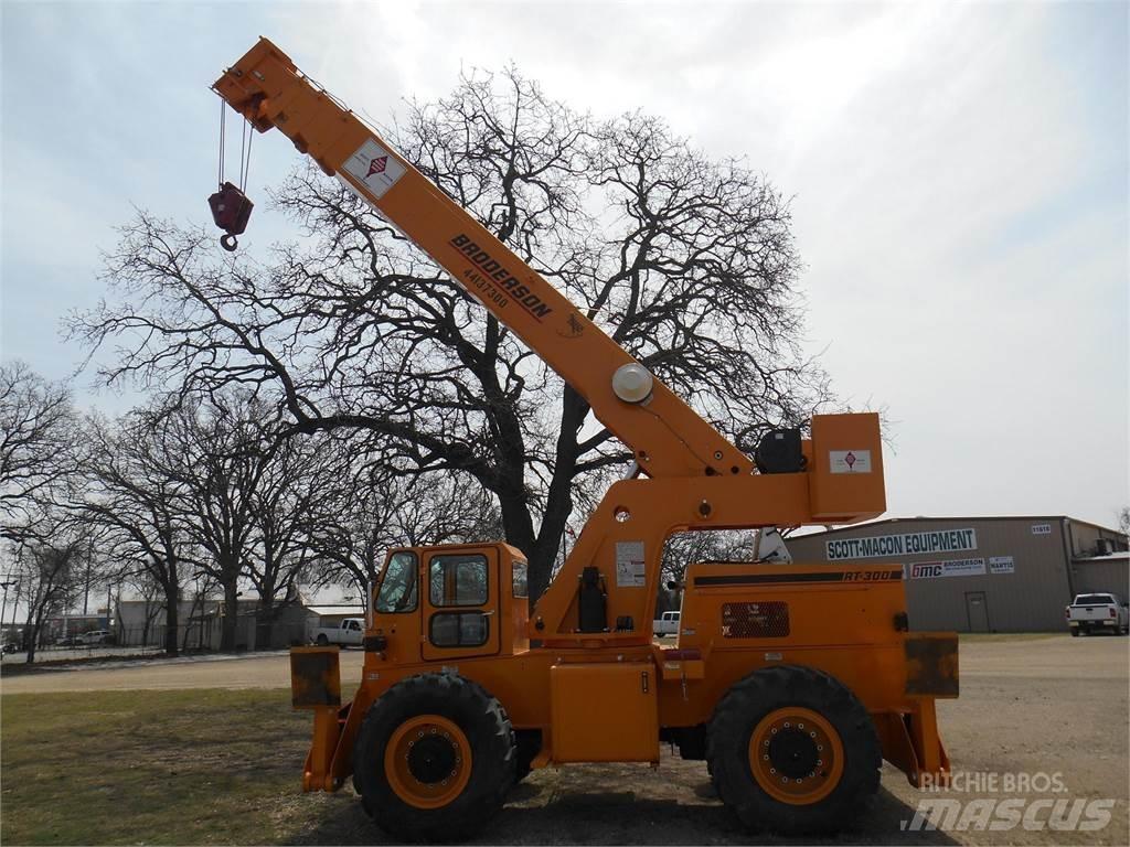 Broderson RT300 Rough terrain cranes