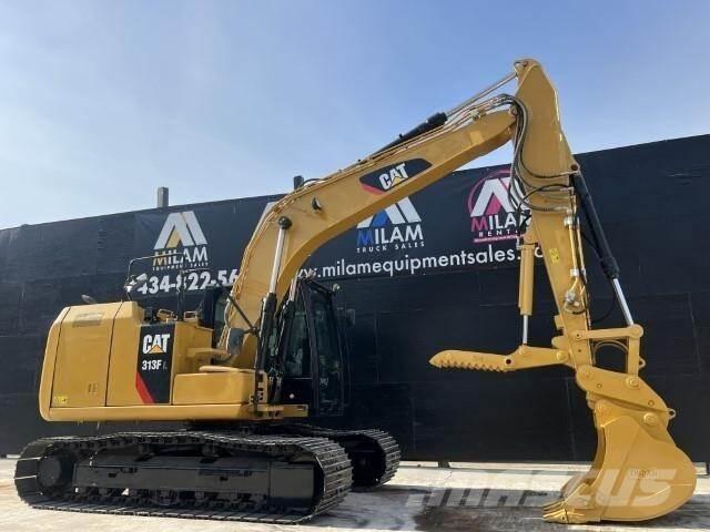 CAT 313FL Crawler excavators