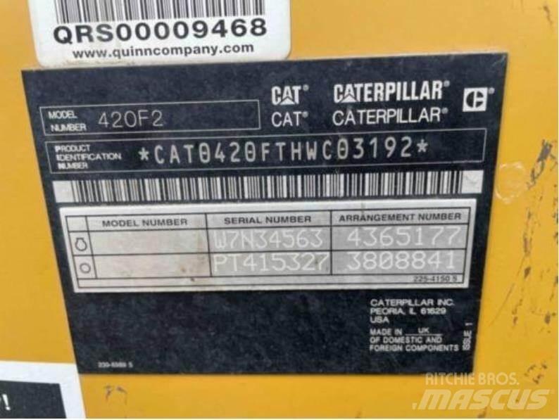 CAT 420F2 Backhoe