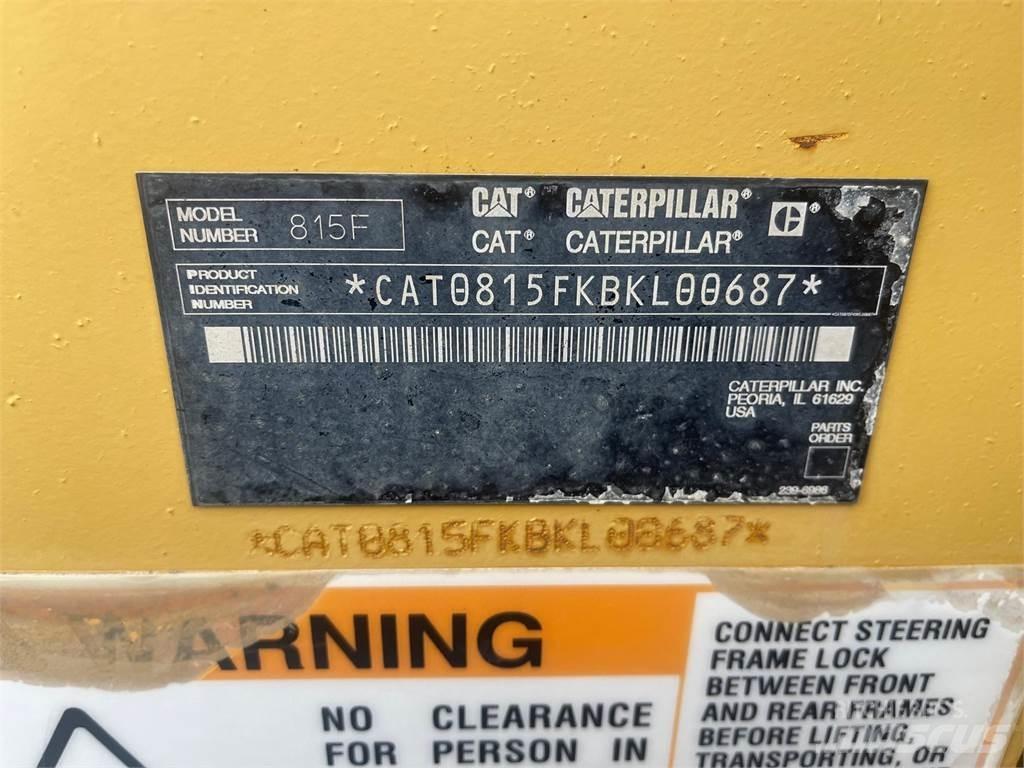 CAT 815F Waste compactors