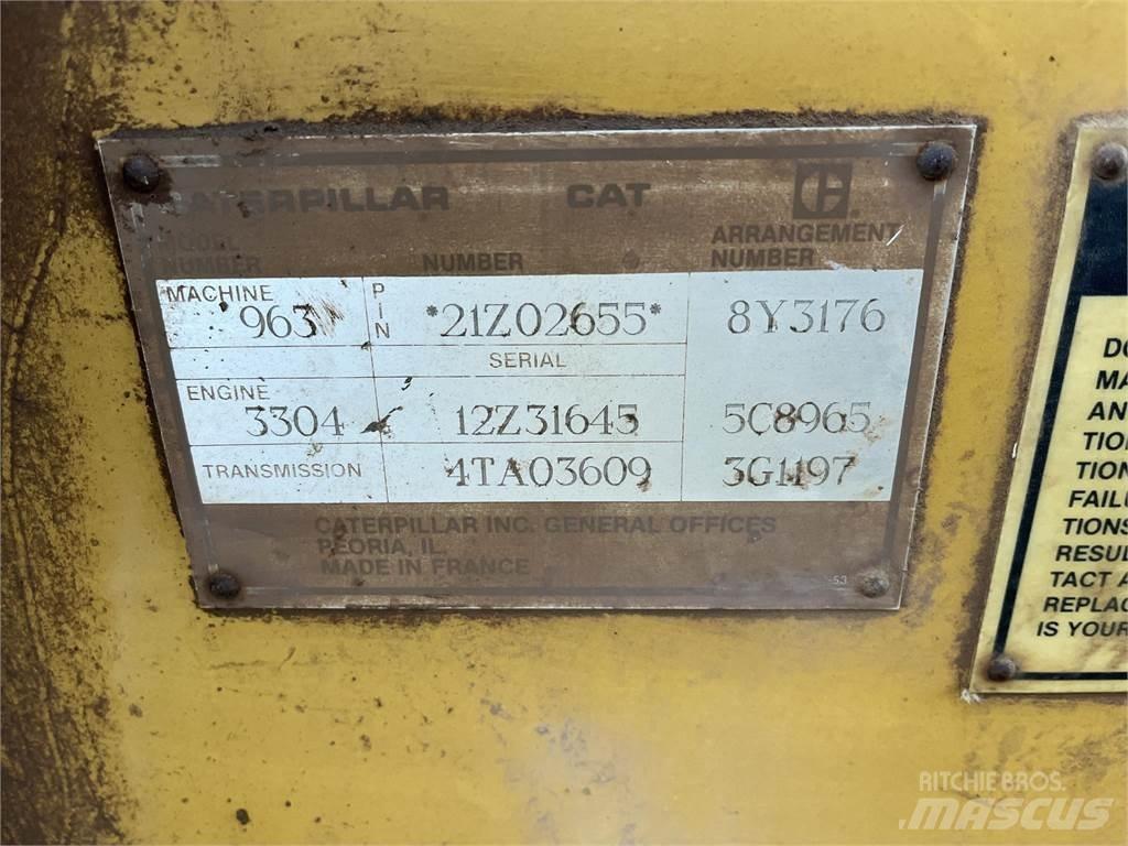 CAT 963 Crawler loaders