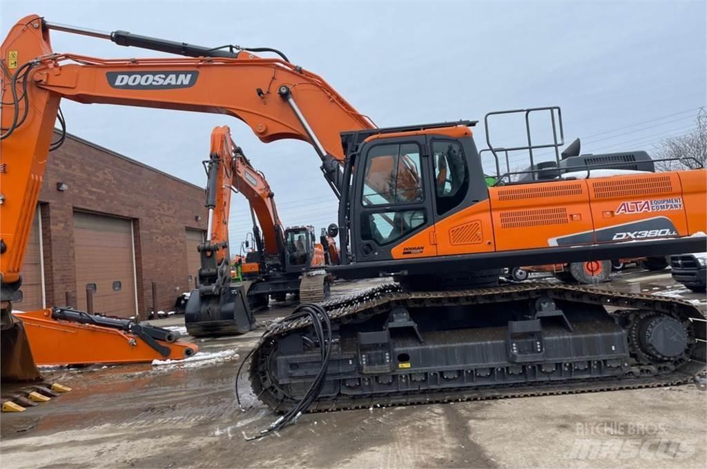 Doosan DX380 LL-5 Crawler excavators