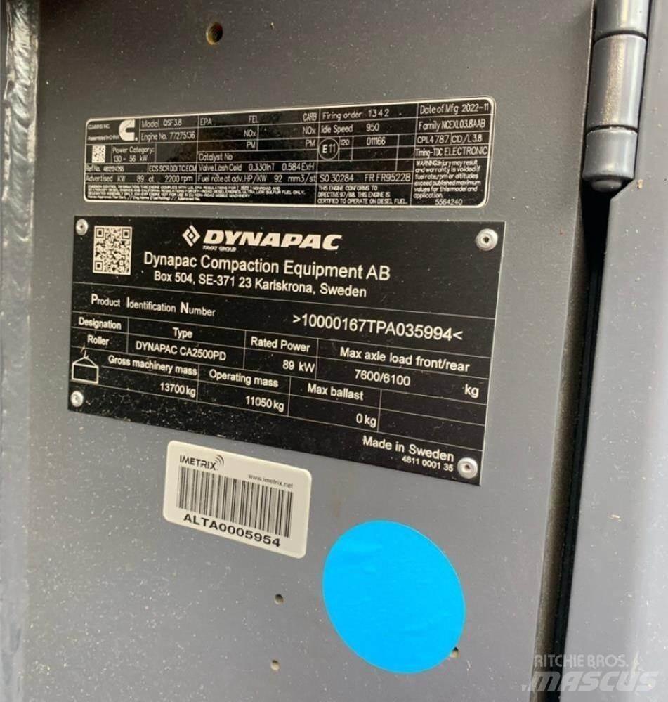 Dynapac CA2500PD Waste compactors