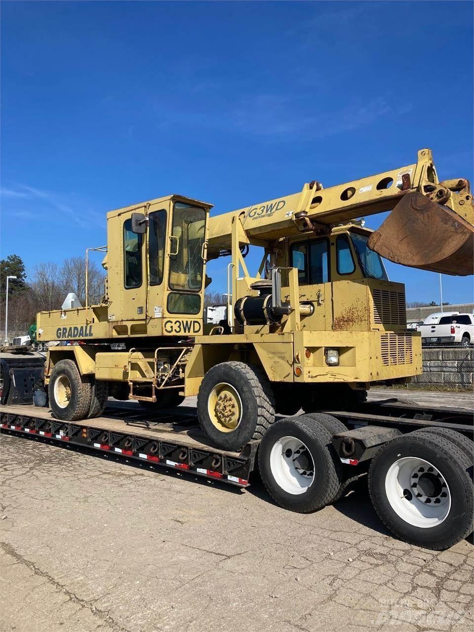 Gradall G3WD Wheeled excavators