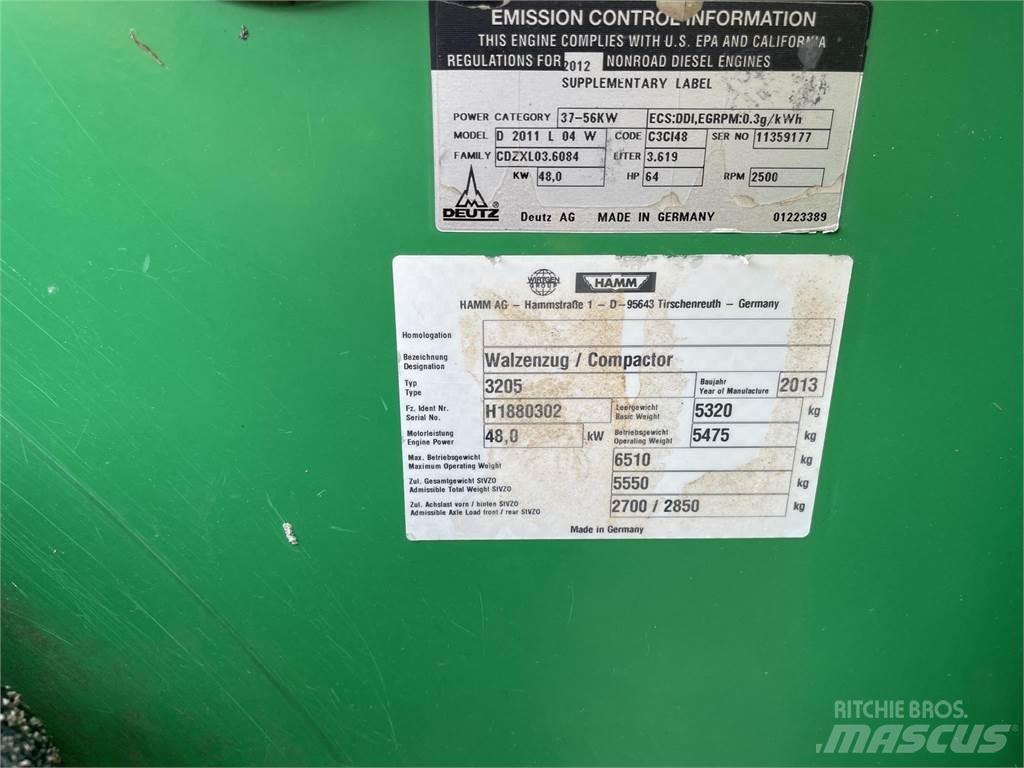 Hamm 3205 Twin drum rollers