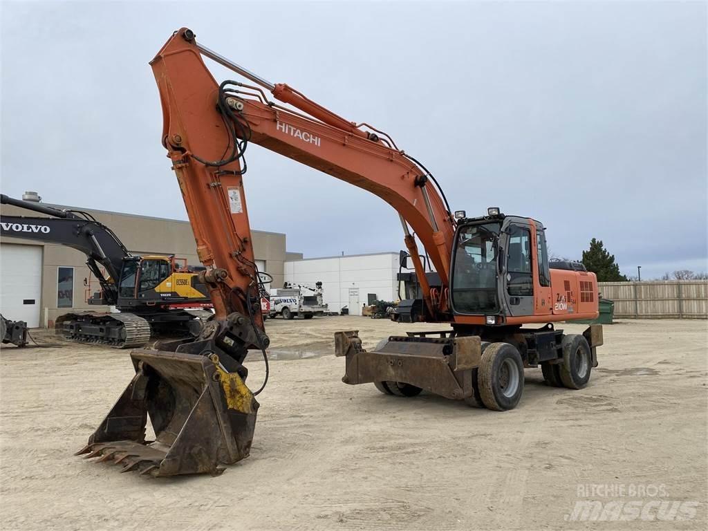 Hitachi ZX210W Wheeled excavators