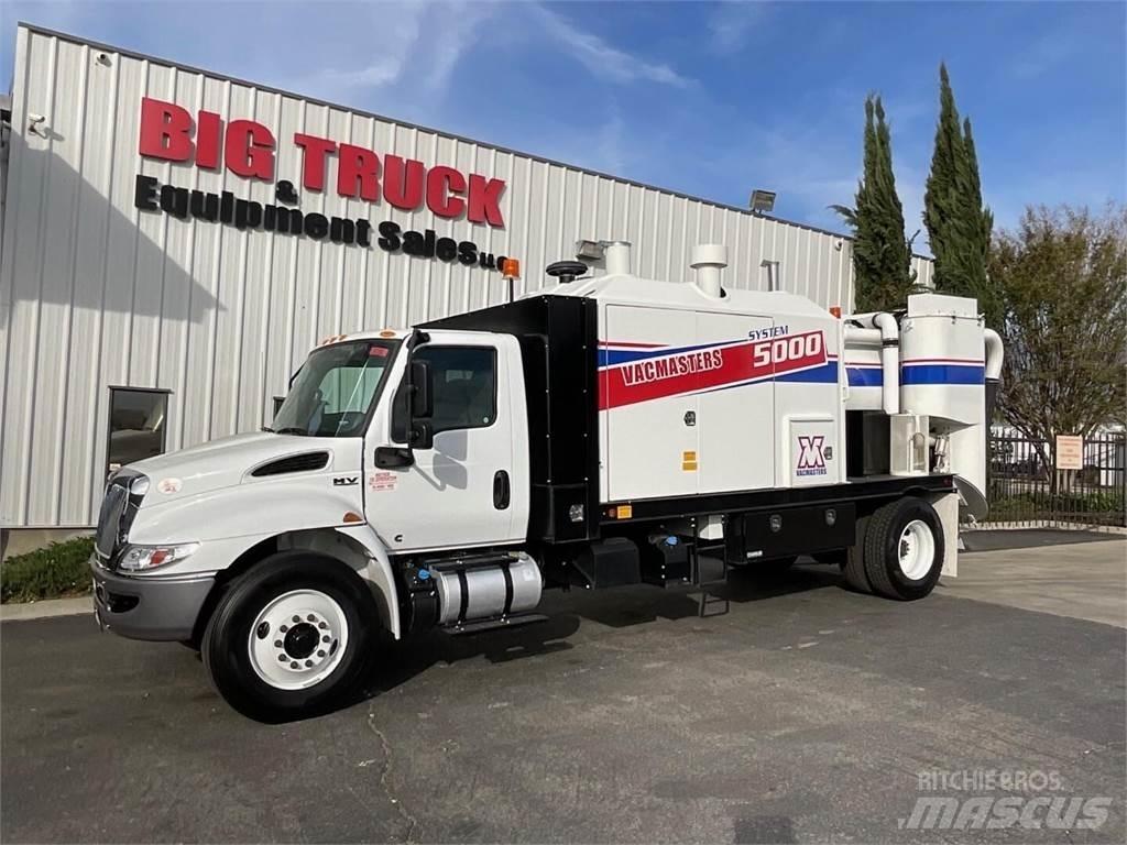 International MV Tanker trucks