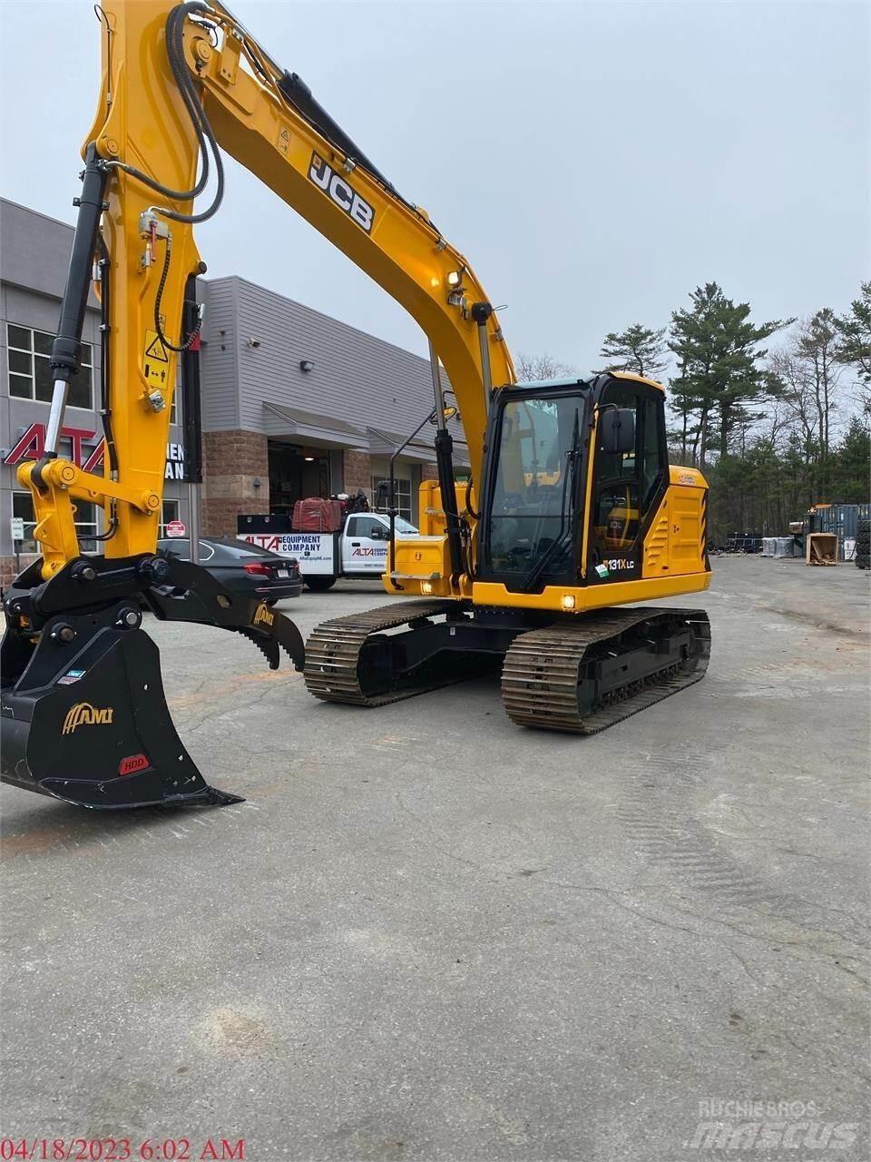 JCB 131X LC Crawler excavators
