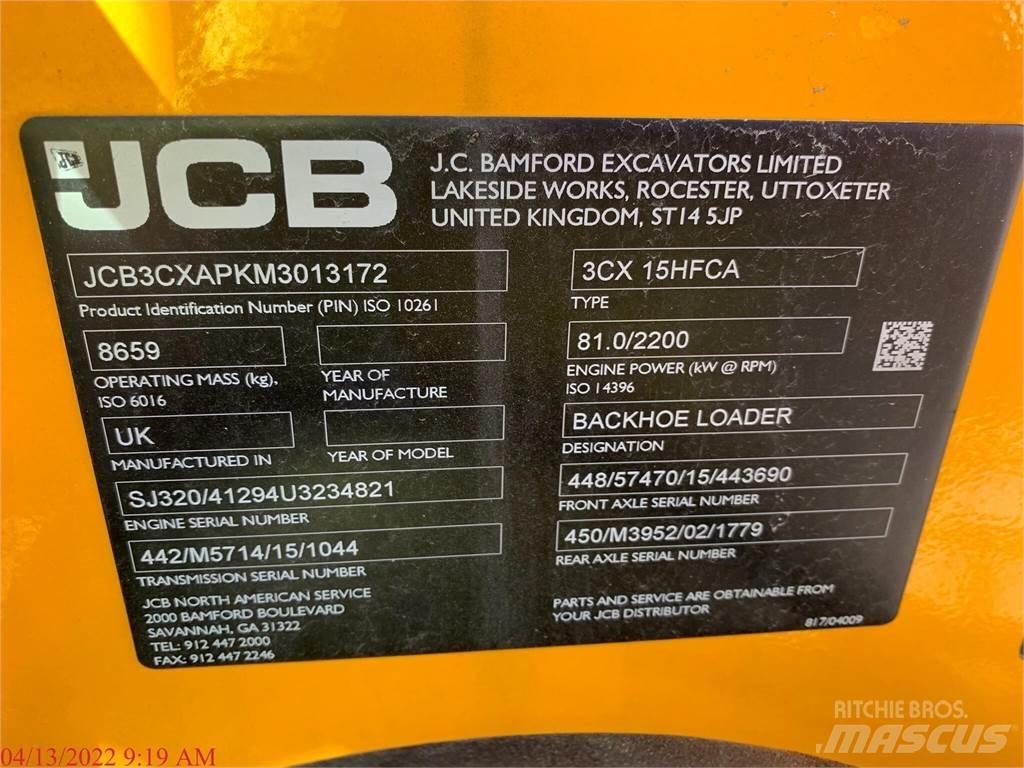JCB 3CX15 SUPER Backhoe