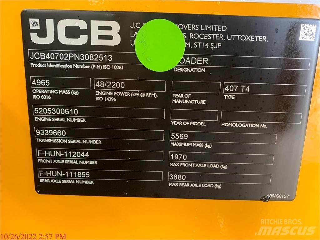 JCB 407B Wheel loaders
