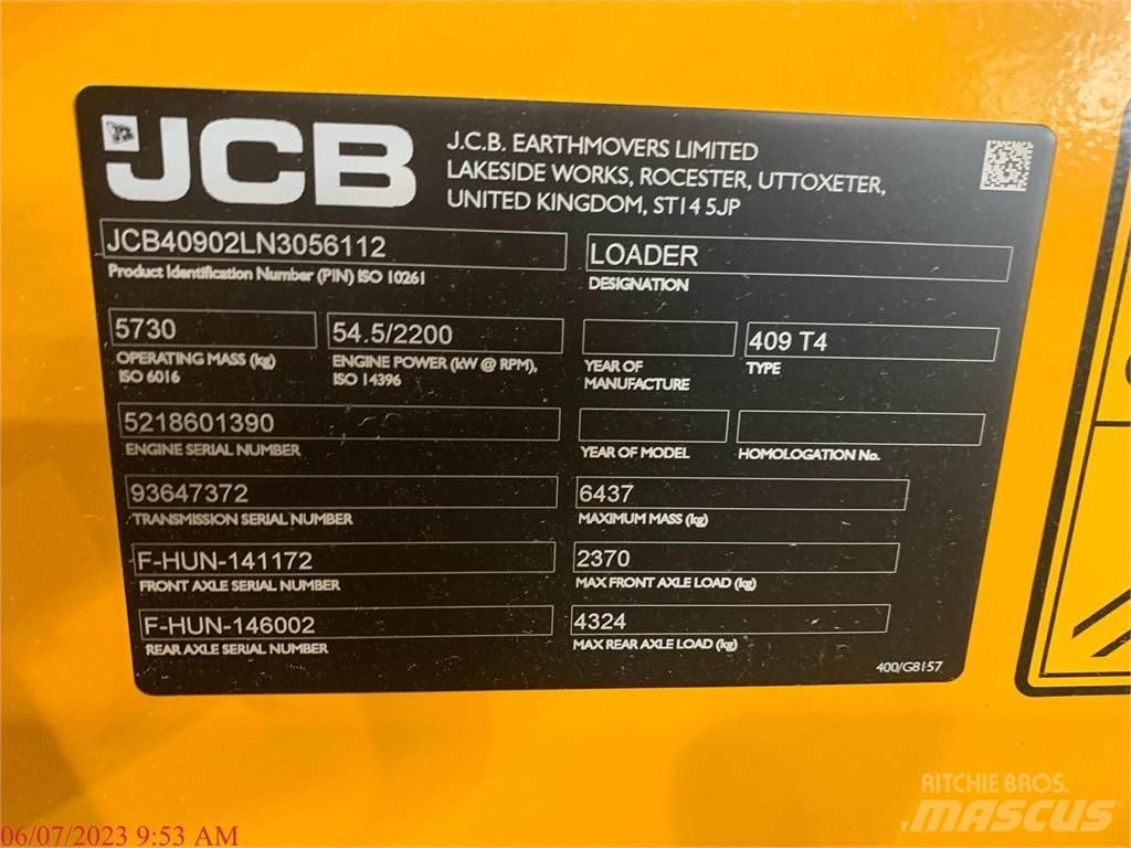 JCB 409 Wheel loaders