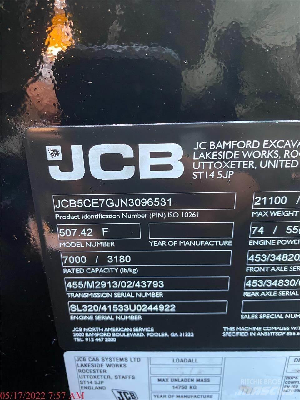 JCB 507-42 Telescopic handlers