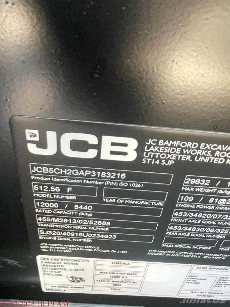 JCB 512-56 Telescopic handlers