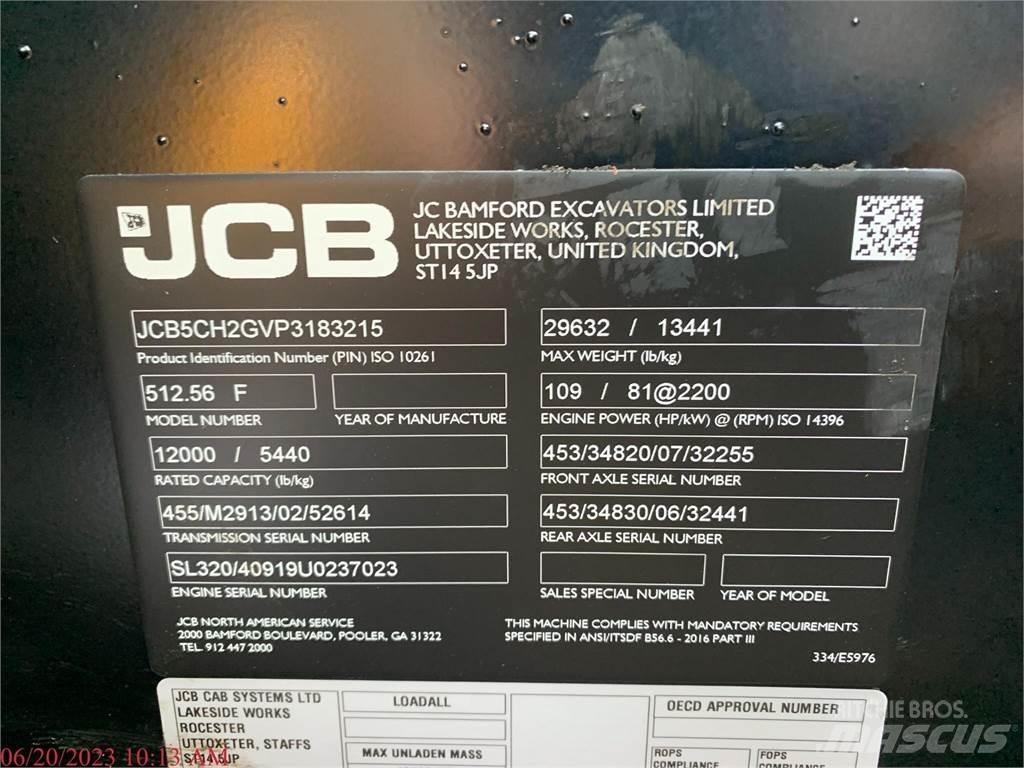 JCB 512-56 Telescopic handlers