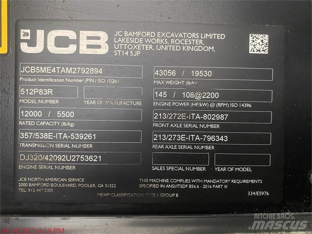 JCB 512-83R Telescopic handlers