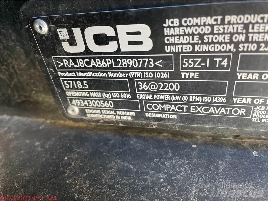 JCB 55Z-1 Mini excavators < 7t (Mini diggers)