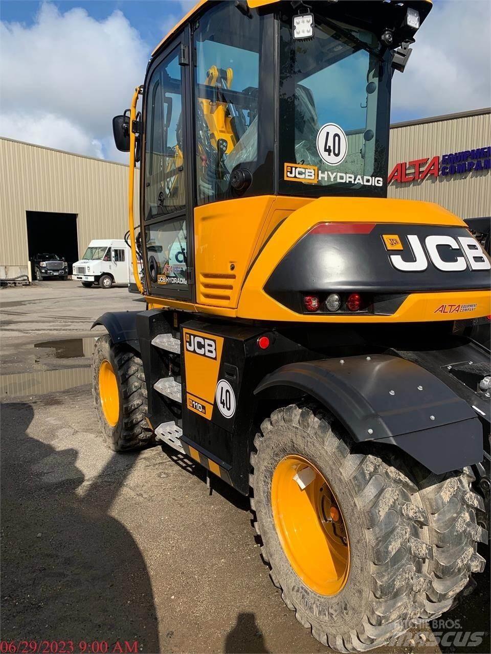 JCB HD110W Wheeled excavators