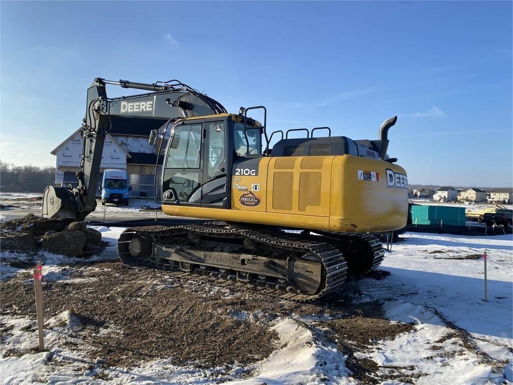 John Deere 210G LC Crawler excavators