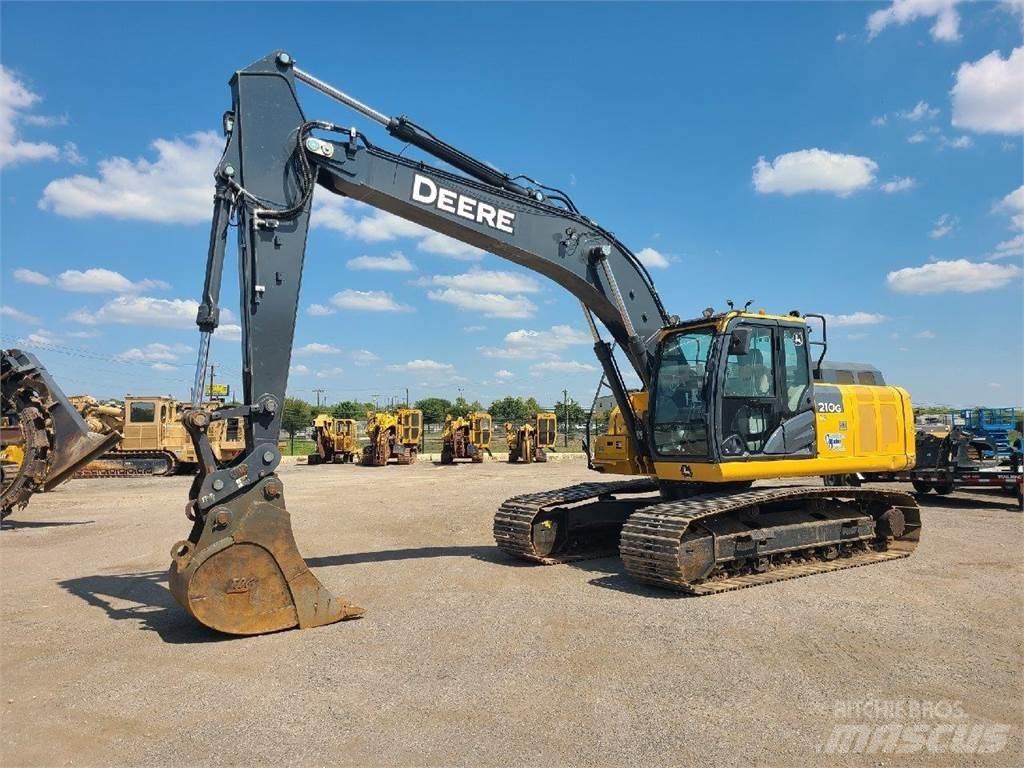John Deere 210G LC Crawler excavators