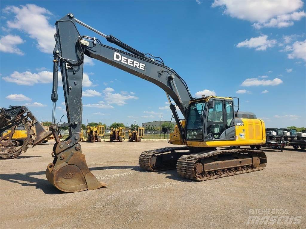 John Deere 210G LC Crawler excavators