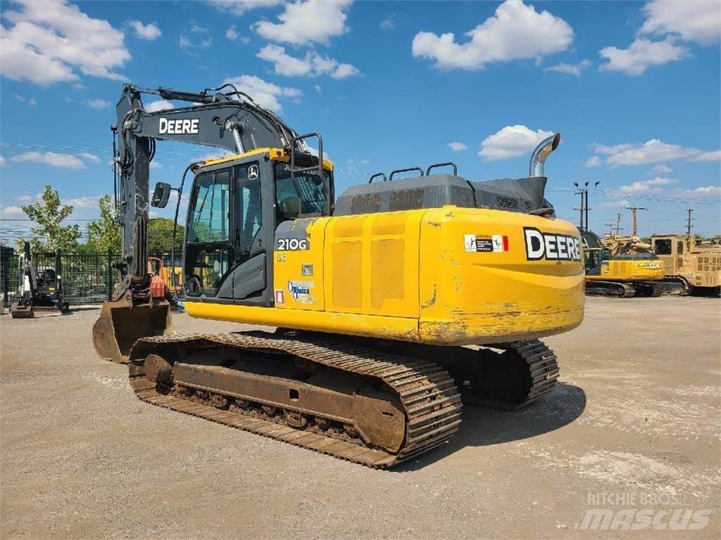 John Deere 210G LC Crawler excavators