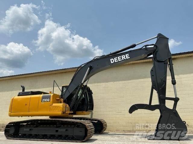 John Deere 210G LC Crawler excavators