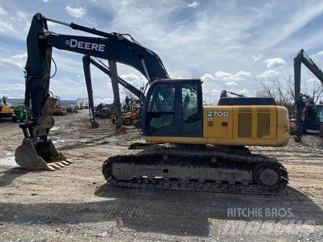 John Deere 270D LC Crawler excavators