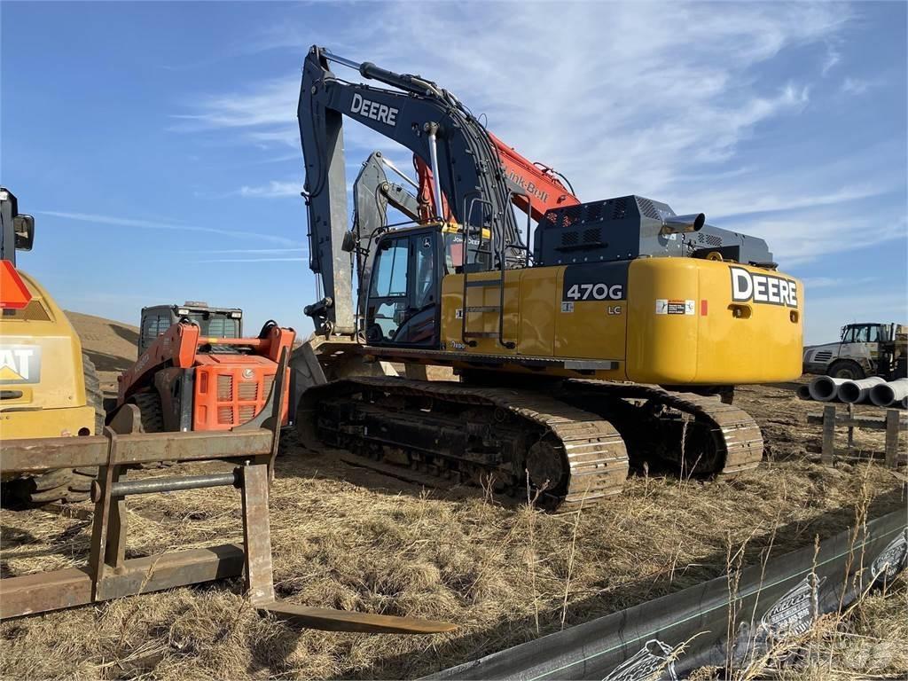 John Deere 470G LC Crawler excavators