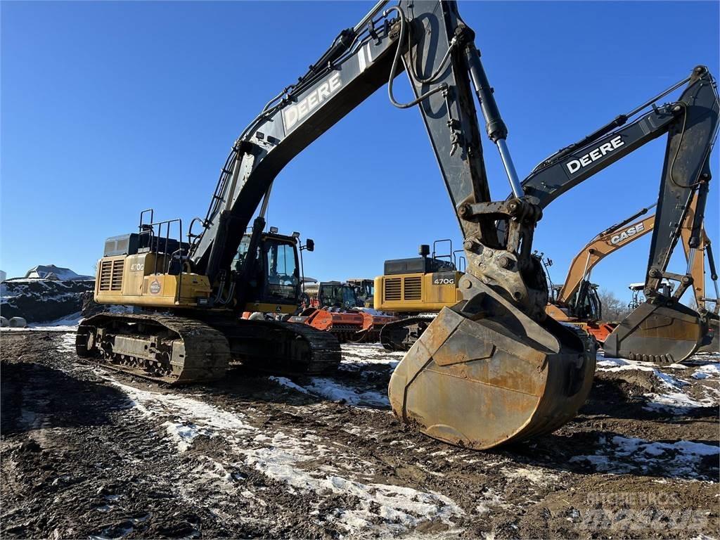 John Deere 470G LC Crawler excavators