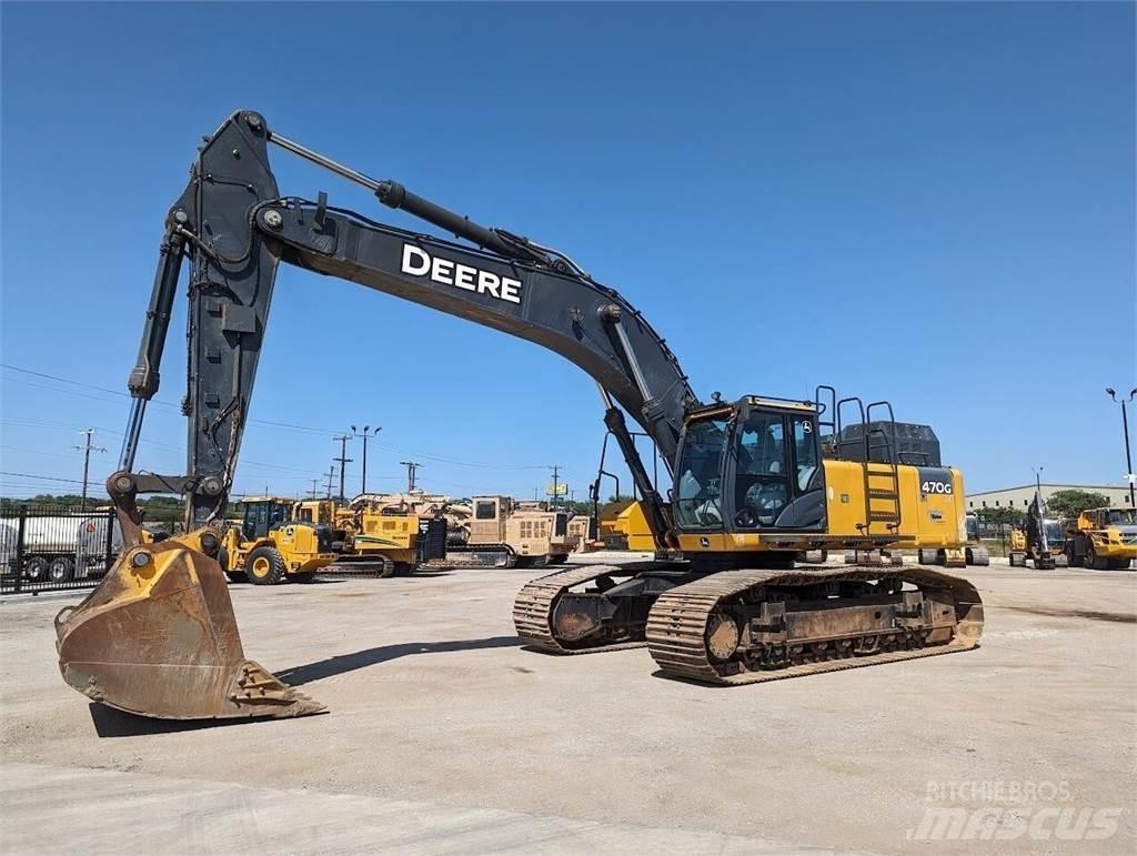 John Deere 470G LC Crawler excavators