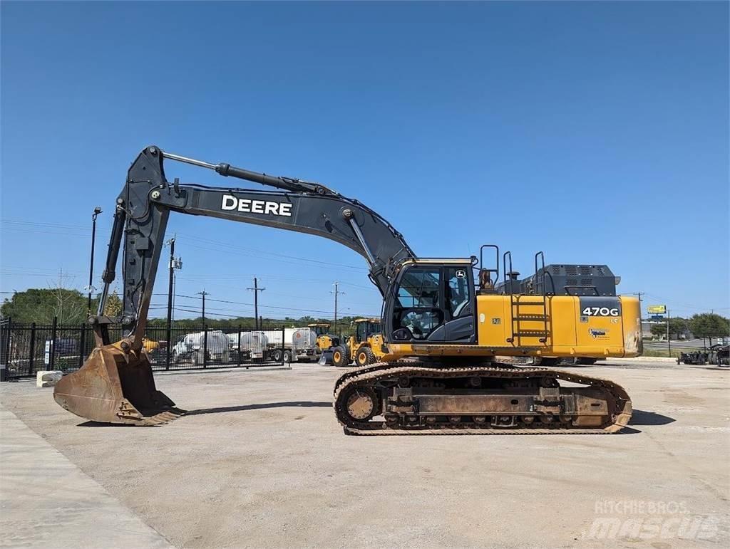 John Deere 470G LC Crawler excavators
