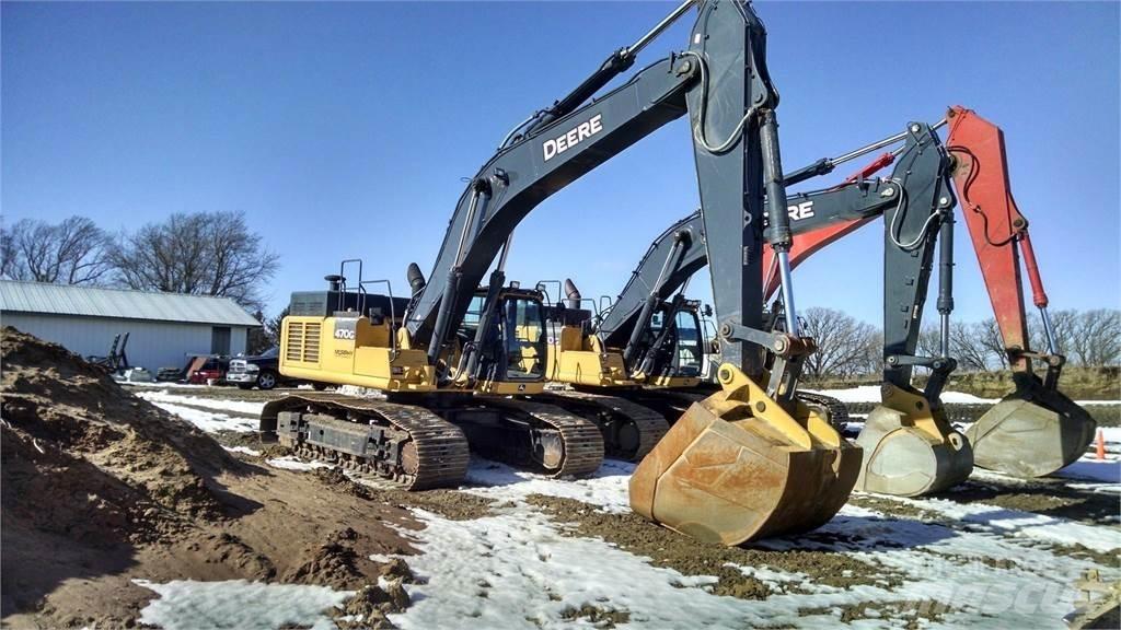 John Deere 470G LC Crawler excavators