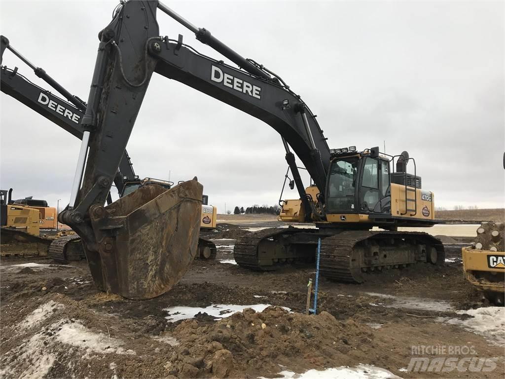 John Deere 470G LC Crawler excavators
