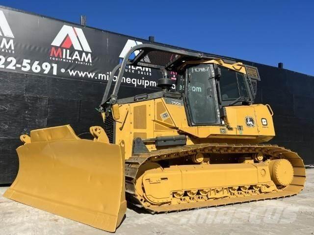 John Deere 750K LGP Crawler dozers