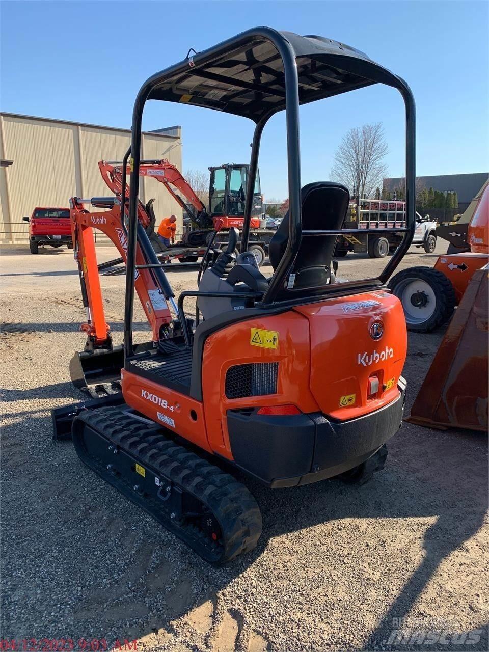 Kubota KX018-4 Mini excavators < 7t (Mini diggers)
