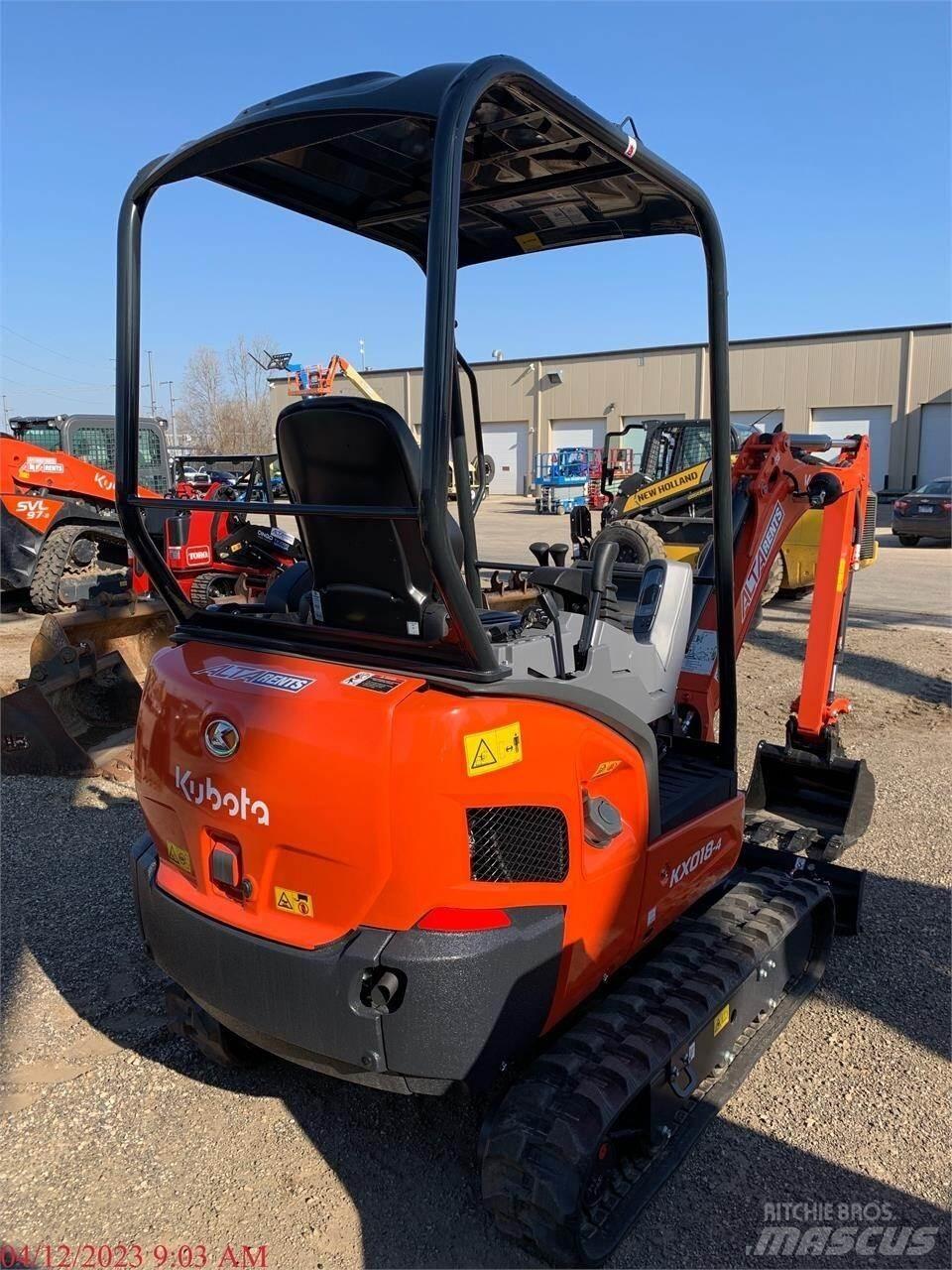Kubota KX018-4 Mini excavators < 7t (Mini diggers)