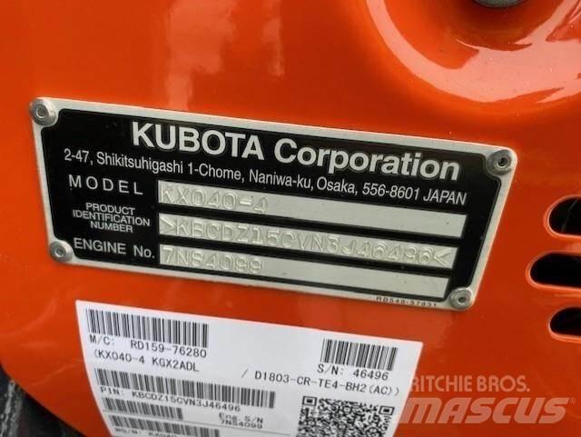 Kubota KX040-4 Mini excavators < 7t (Mini diggers)