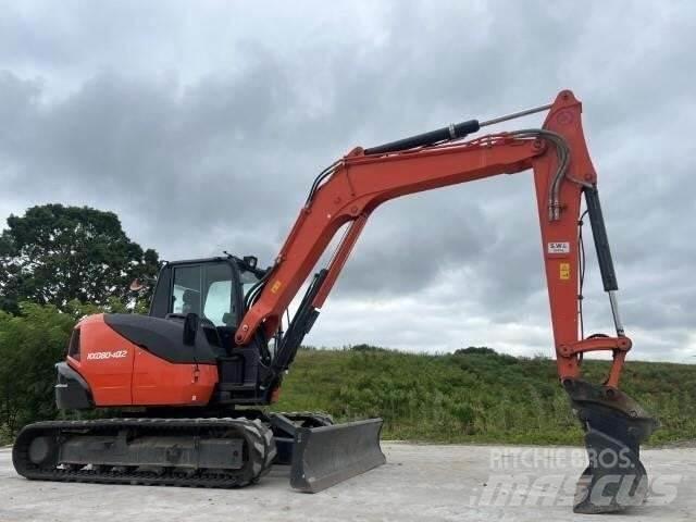 Kubota KX080-4A Crawler excavators