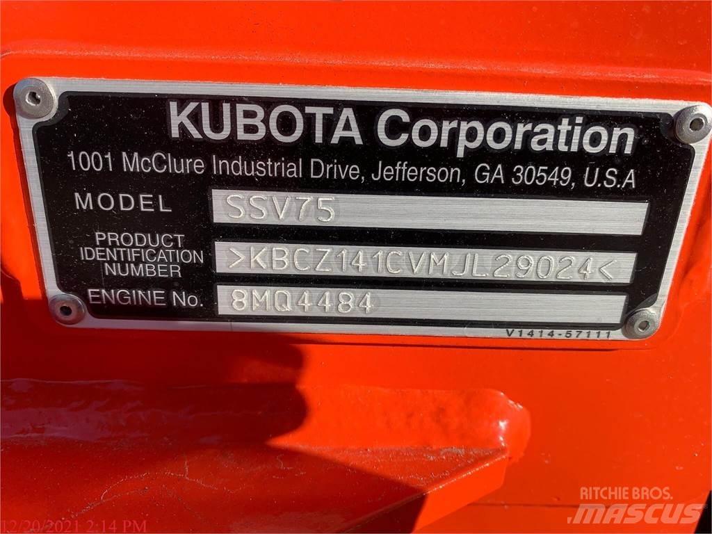 Kubota SSV75 Skid steer loaders