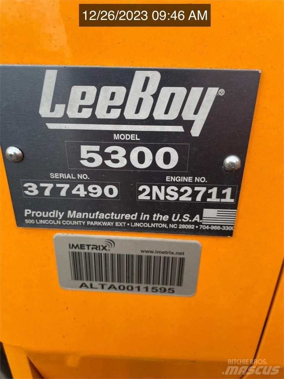 LeeBoy 5300 Asphalt pavers