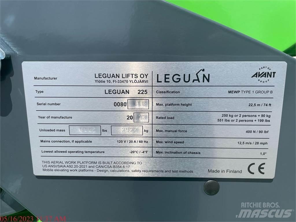 Leguan 225 Articulated boom lifts