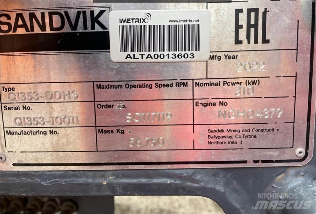Sandvik QI353-DDHS Crushers