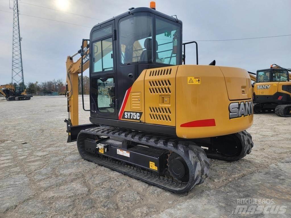 Sany SY75C Crawler excavators