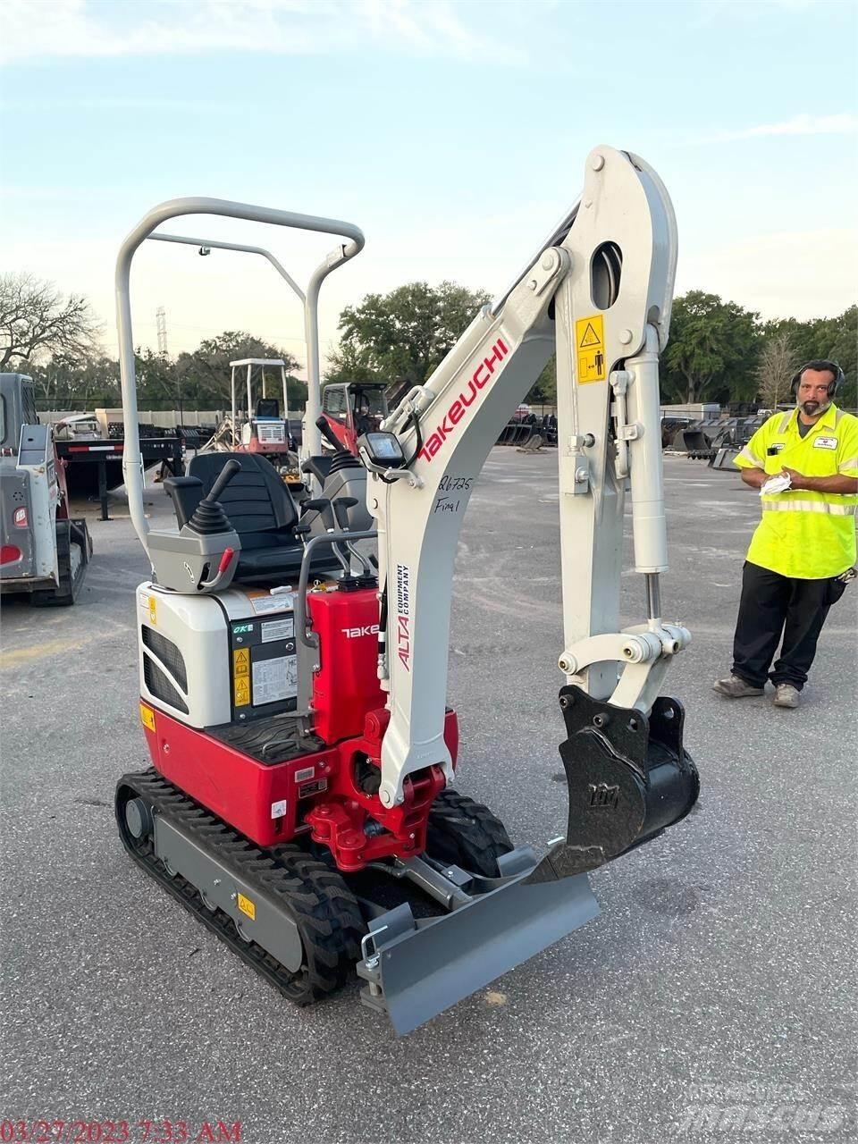 Takeuchi TB210R Mini excavators < 7t (Mini diggers)