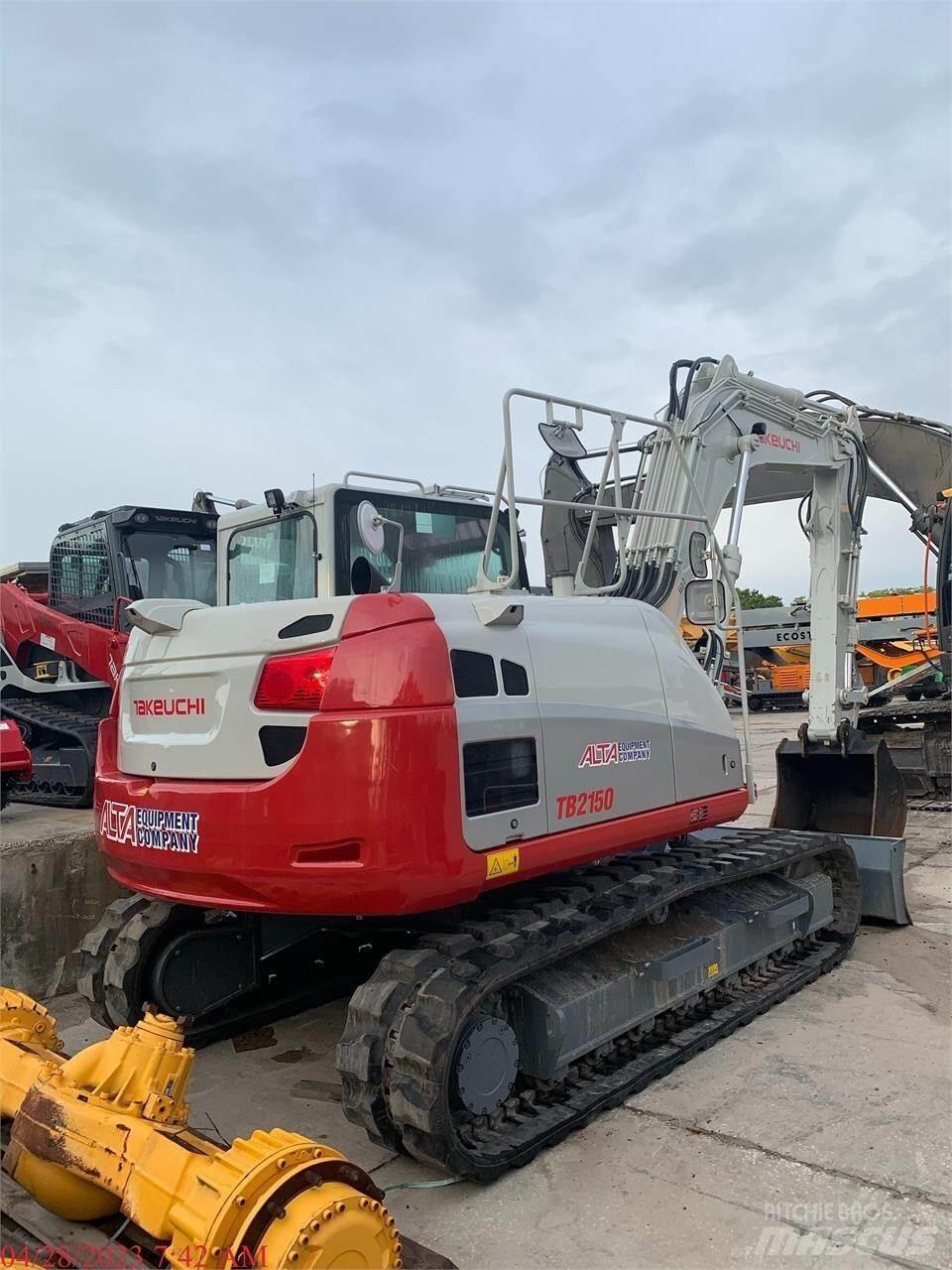 Takeuchi TB2150 Crawler excavators