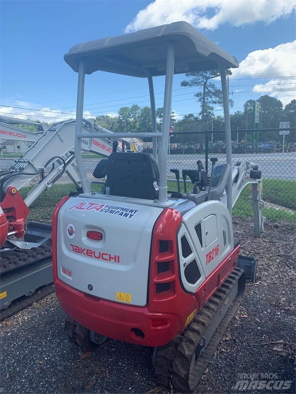 Takeuchi TB216 Mini excavators < 7t (Mini diggers)
